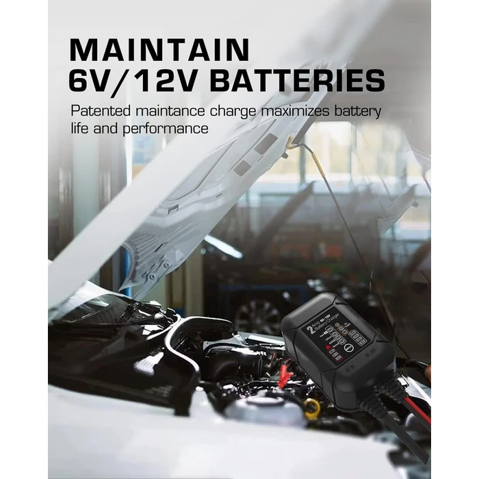 BYGD φορτιστής & συντηρητής μπαταρίας αυτοκινήτου S2000 6 12V 2A