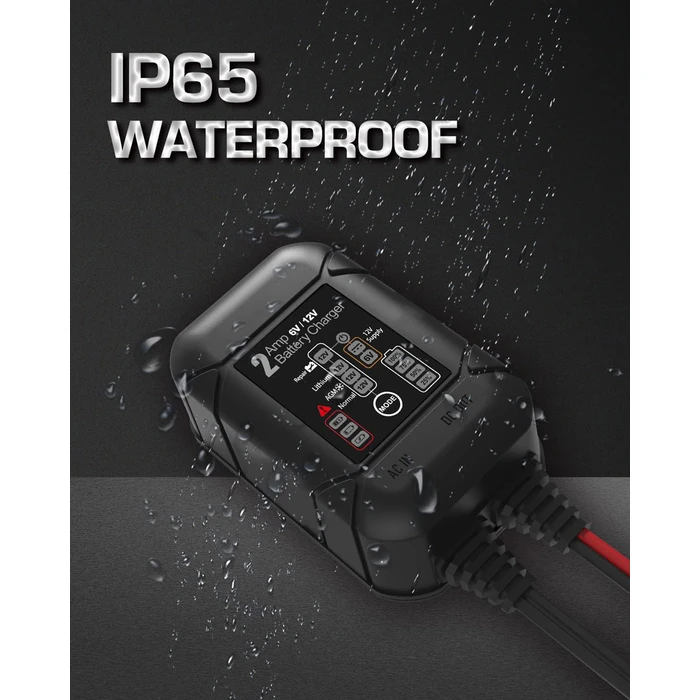 BYGD φορτιστής & συντηρητής μπαταρίας αυτοκινήτου S2000 6 12V 2A