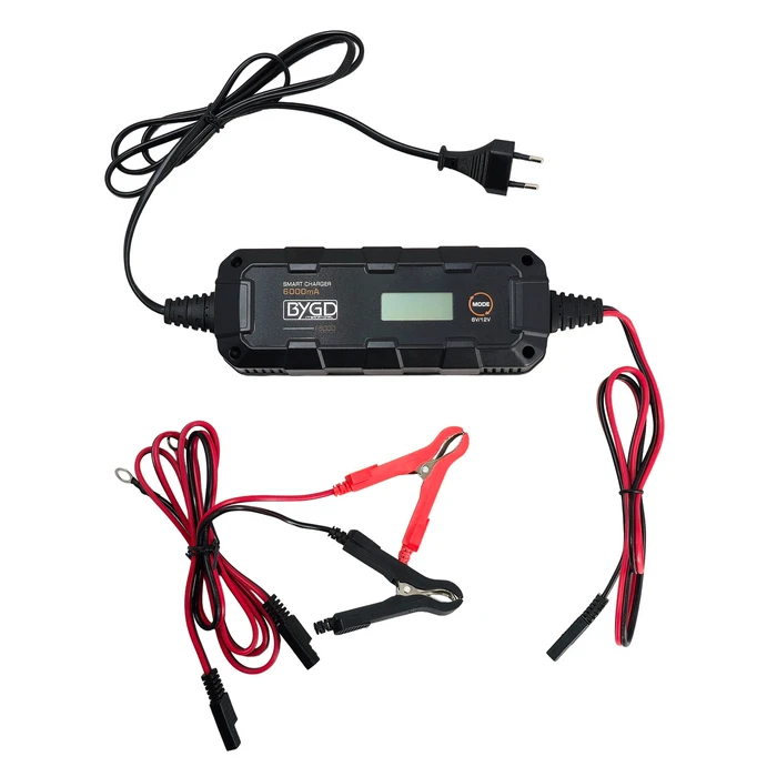 BYGD φορτιστής και συντηρητής μπαταρίας αυτοκινήτου F6000