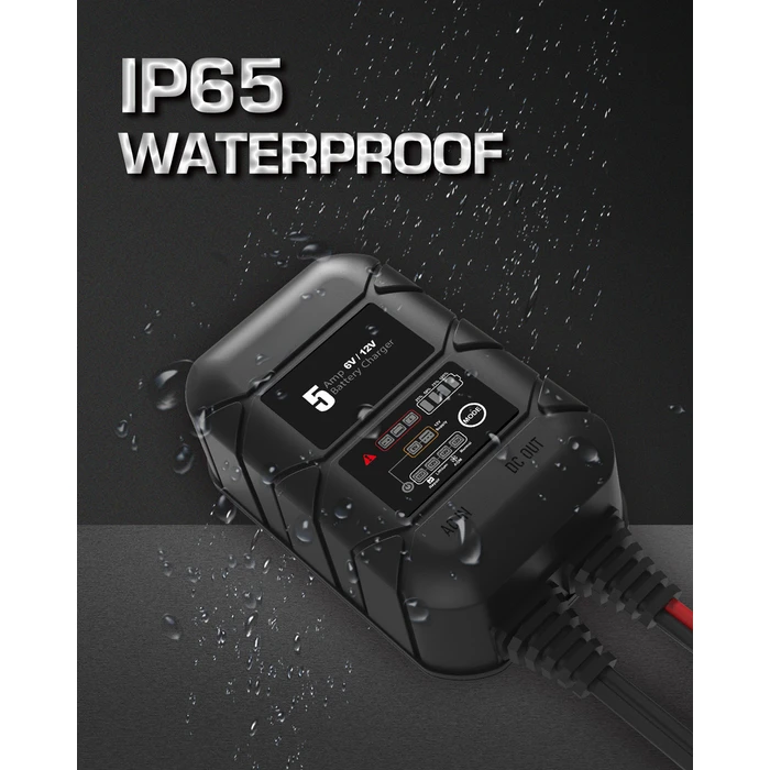 BYGD φορτιστής συντηρητής μπαταρίας αυτοκινήτου S5000 6V 2A 12V 5A