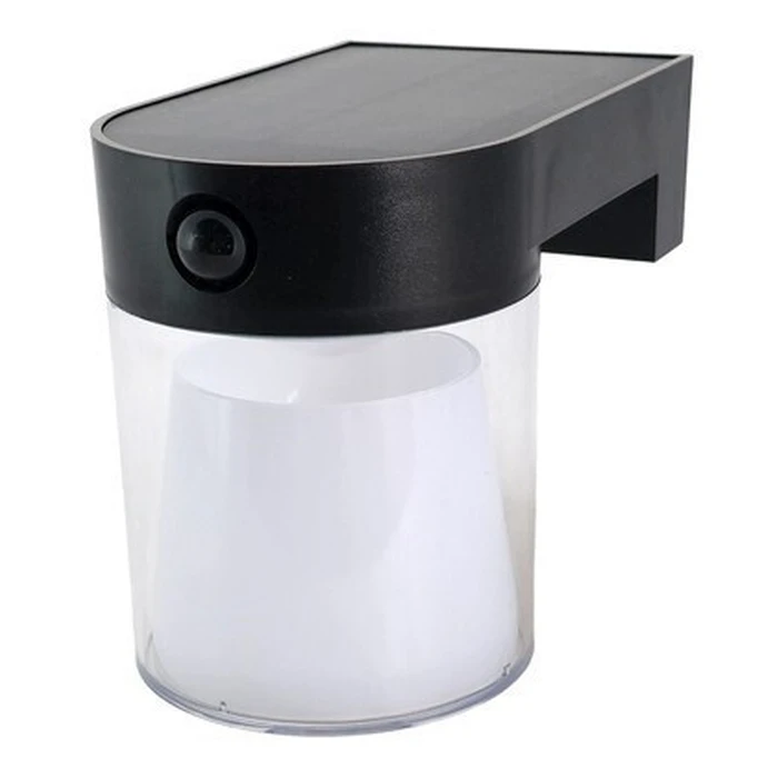 POWERTECH LED ηλιακό φωτιστικό PT-1520 με αισθητήρα κίνησης 4W 2000mAh μαύρο