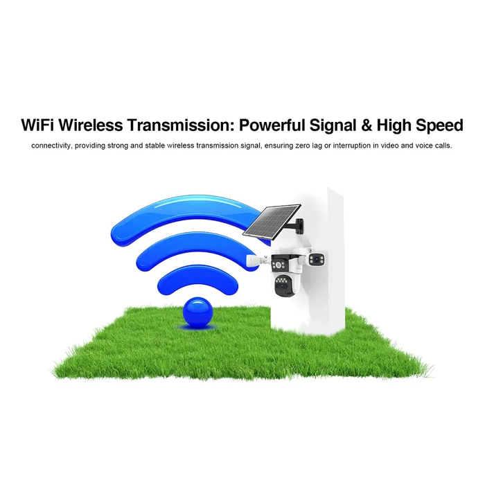 VSTARCAM Smart Solar Camera CB621SR Triple Lens 2MP WiFi SD PTZ IP66