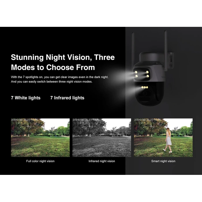 VSTARCAM Smart Solar Camera BG622DR Dual Lens 2MP 4G PTZ IP66