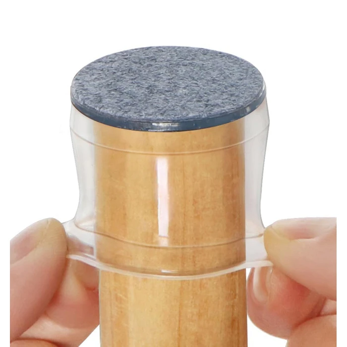 HOME USE προστατευτικές τάπες επίπλων HUH 0258 διάφανες 24 τμχ