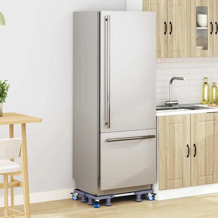 HOME USE βάση λευκών συσκευών με ρόδες ρυθμιζόμενη 70x90cm έως 500kg γκρι