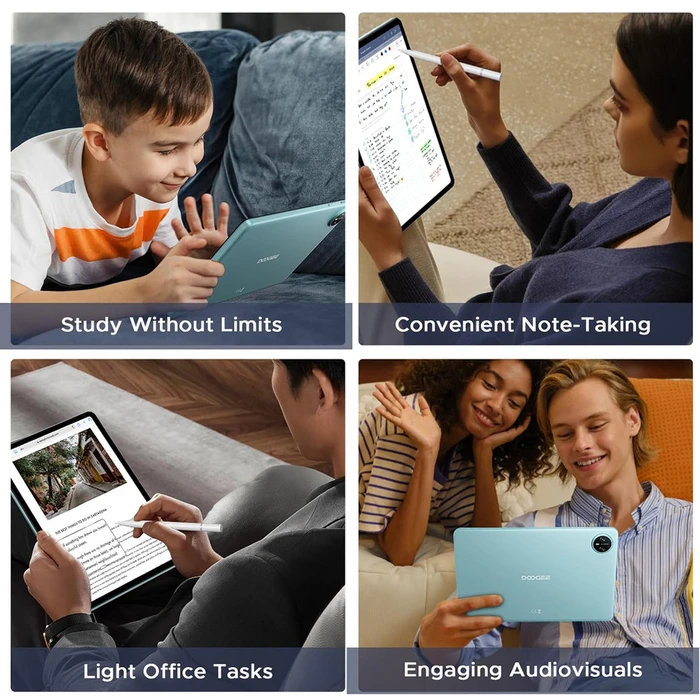 DOOGEE Tablet Tab A9 Pro με πληκτρολόγιο ποντίκι στυλό αφής θήκη