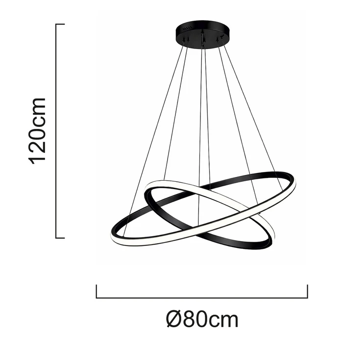 POWERTECH LED φωτιστικό οροφής PT-1529 60W 4000K