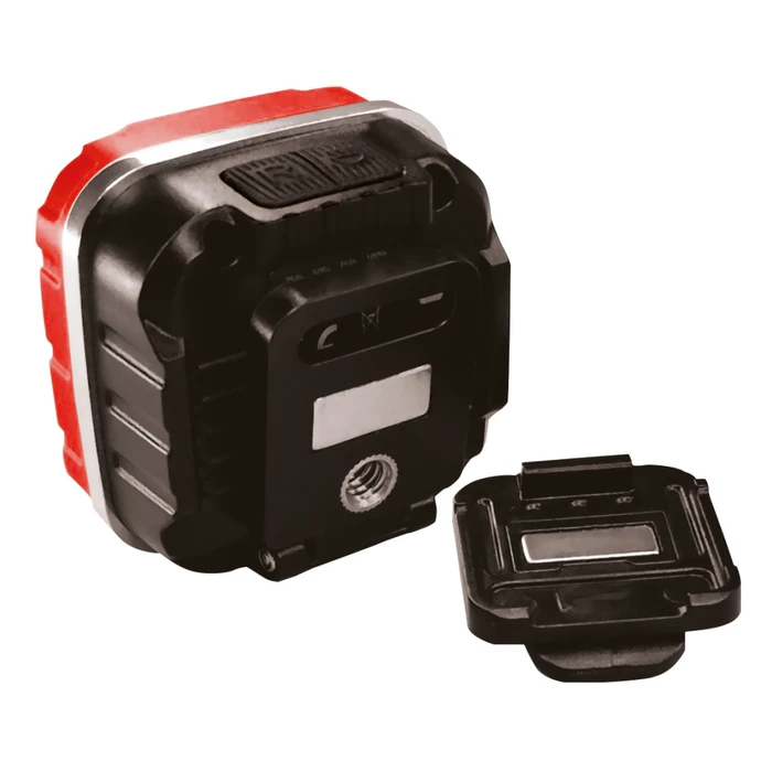 POWERTECH LED φακός κεφαλής PT 1548 4 σε 1 επαναφορτιζόμενος 950lm IP64 κόκκινος