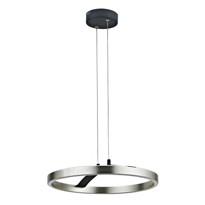 POWERTECH LED φωτιστικό οροφής HLL-0202 29W 4000K ασημί μαύρο