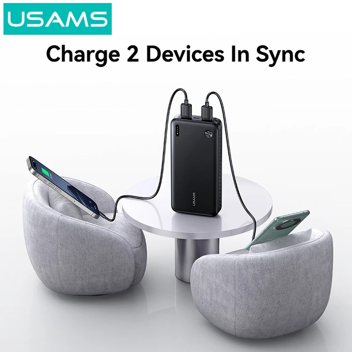 USAMS Power Bank CD254 20000mAh 10W White