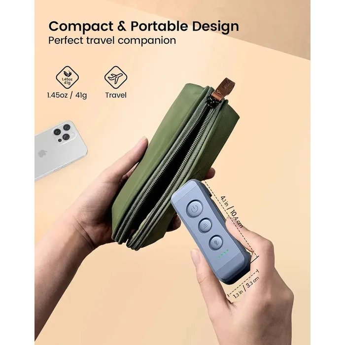 GLOCUSENT LED φακός διαβάσματος GLCSNTBL307 επαναφορτιζόμενος έως 28lm σκούρο μπλε