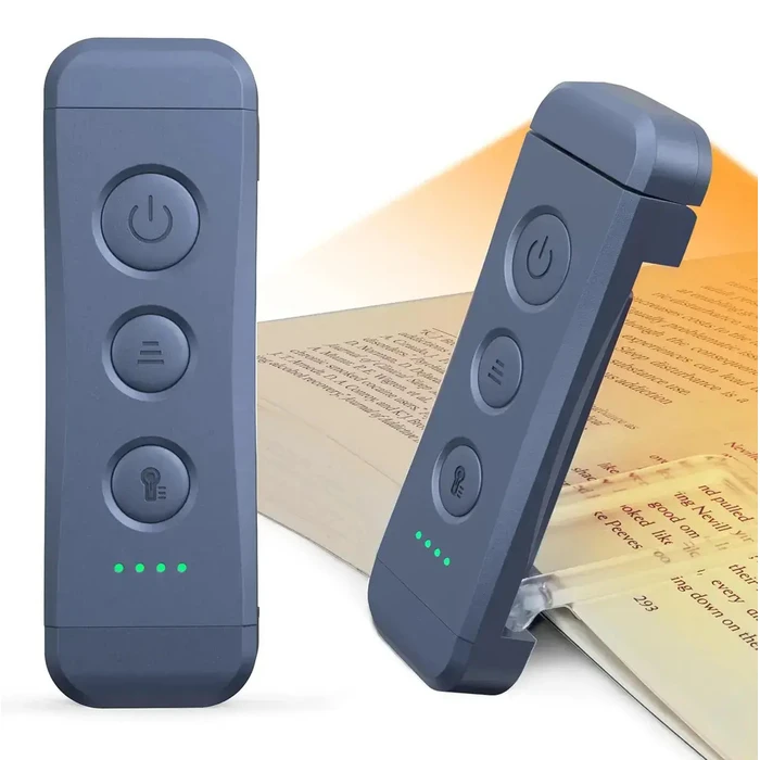 GLOCUSENT LED φακός διαβάσματος GLCSNTBL307 επαναφορτιζόμενος έως 28lm σκούρο μπλε