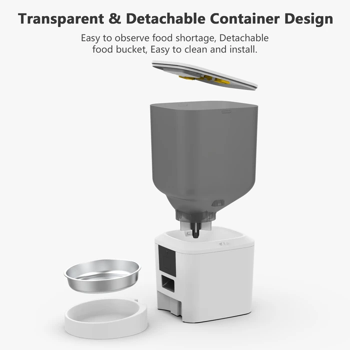 BRUNO smart ταΐστρα κατοικίδιων BRN-0269 7L WiFi λευκή