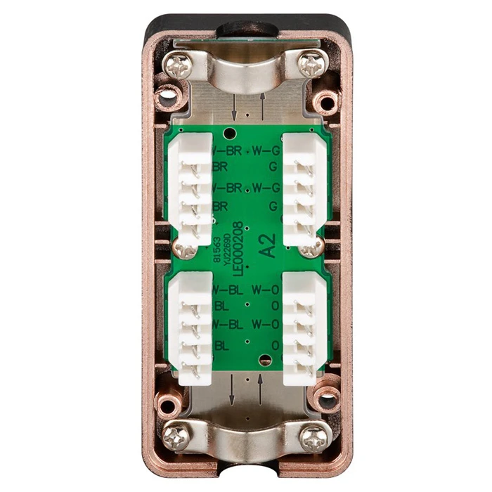 POWERTECH Network Cable Junction Box NETW-0051 CAT 6 CAT 7 600MHz Black