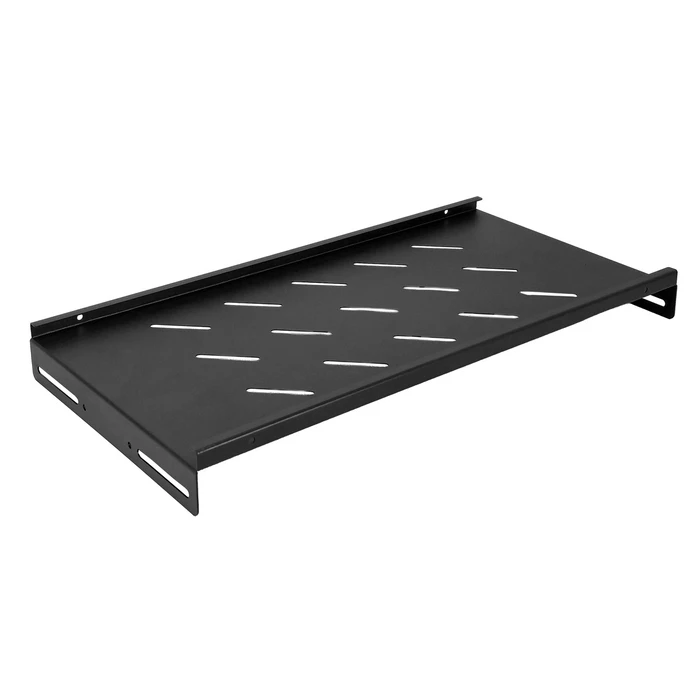 POWERTECH Σταθερό Ράφι για Rack 19 NETW 0042 Βάθος 250mm Μαύρο