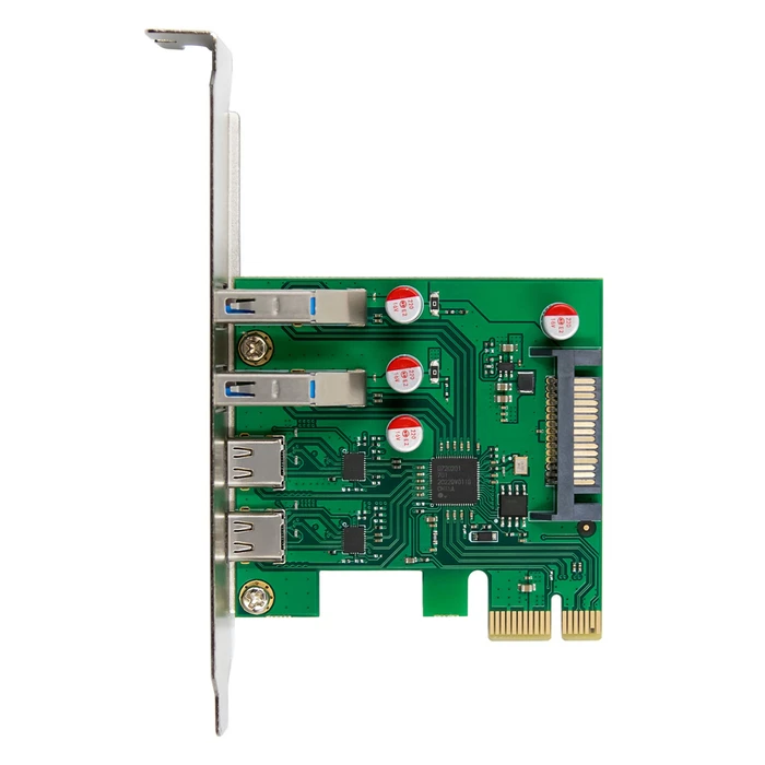 POWERTECH Κάρτα Επέκτασης PCIe σε 2x USB και 2x USB C ST632 5Gbps NEC D720201