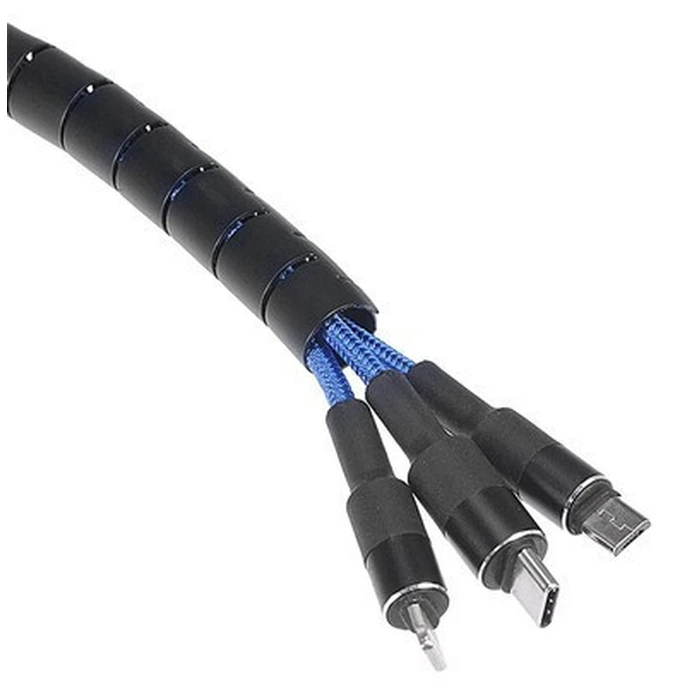 POWERTECH Cable Tie Plastic Φ20mm 2m Black