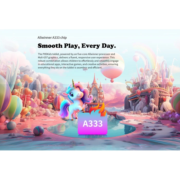 TECLAST tablet P85 Kids 8 3 64GB Android 15 5000mAh ροζ