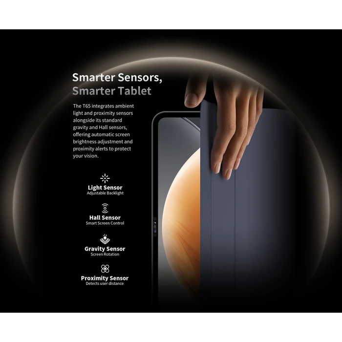 TECLAST tablet T65 με πληκτρολόγιο στυλό αφής και θήκη 13.4 6 128GB 4G Android 15 8000mAh γκρι