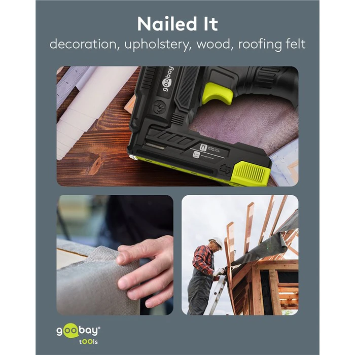 Goobay Ηλεκτρικό καρφωτικό για καρφιά και συνδετήρες 70W