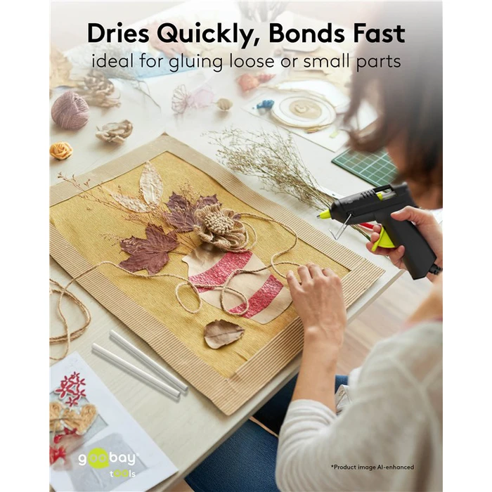 GOOBAY ράβδοι σιλικόνης 77851 Φ7mm x 100mm διάφανο 50τμχ