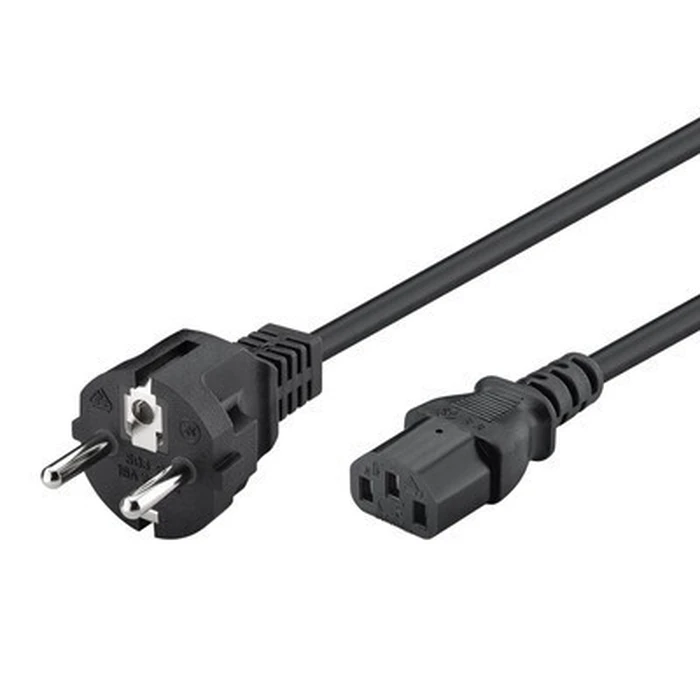 POWERTECH Power Cable CAB-P049 3x 0.75mm² 2m Black