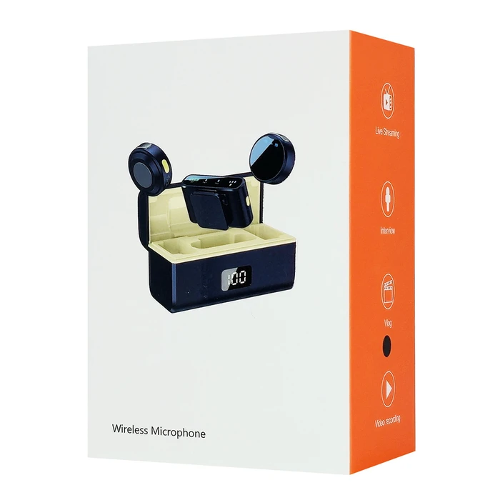 UPTECH Wireless Microphones UPW-M9MAX with Charging Case