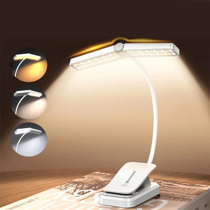 GLOCUSENT LED φακός διαβάσματος GLCSNTA2902 επαναφορτιζόμενος έως 63lm λευκός