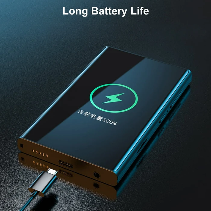 RUIZU MP3 player H10 με οθόνη αφής 3.8 16GB Bluetooth μαύρο