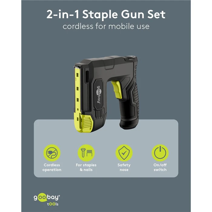 GOOBAY καρφωτικό μπαταρίας για καρφιά συνδετήρες 77819 1500mAh