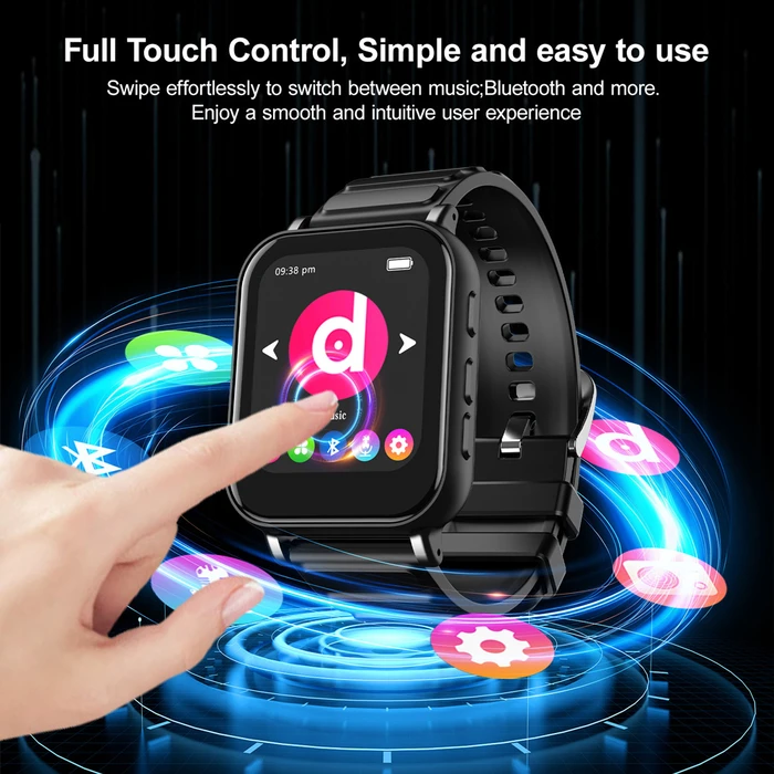 RUIZU MP3 Player M8 32GB Bluetooth Μαύρο