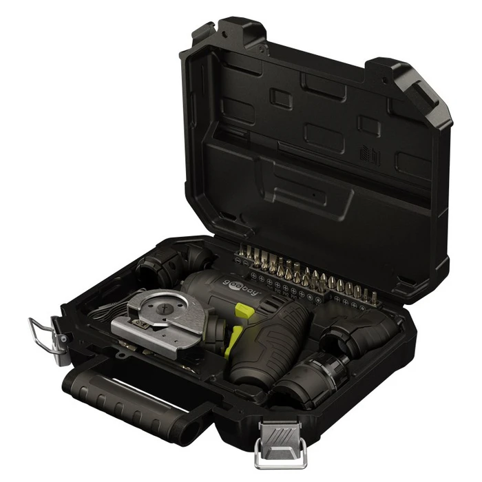 GOOBAY Κατσαβίδι μπαταρίας 4 σε 1 με μύτες και εξαρτήματα 77817