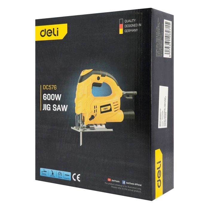 DELI Jigsaw DC576 Adjustable 600W