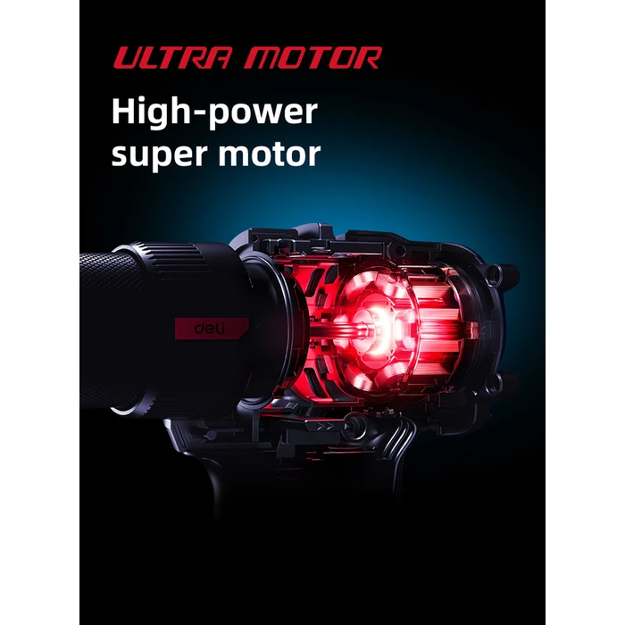 DELI Cordless Impact Drill Driver DE-CZ16-1A2 Brushless 16V 2Ah 45N.m