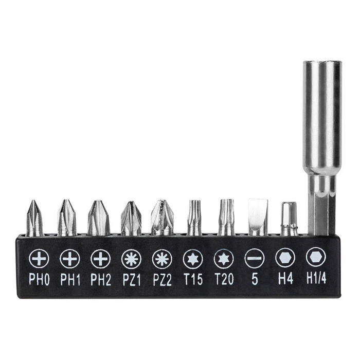 DELI Battery Screwdriver with Bits DL-DP04-E2B1 LED Light 1500mAh