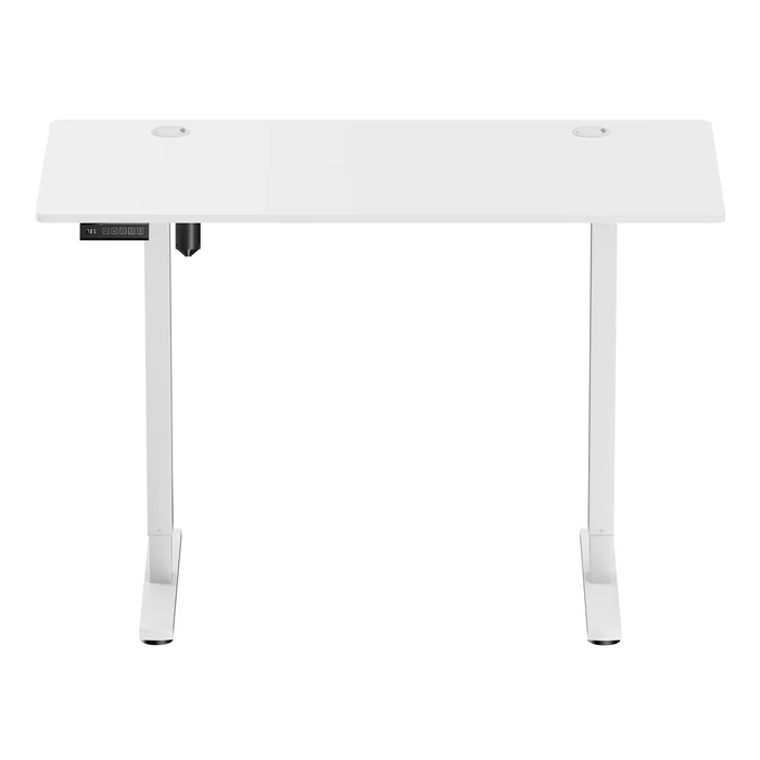 BRATECK ηλεκτρικό γραφείο S23-22R-B-WH ρυθμιζόμενο ύψος λευκό