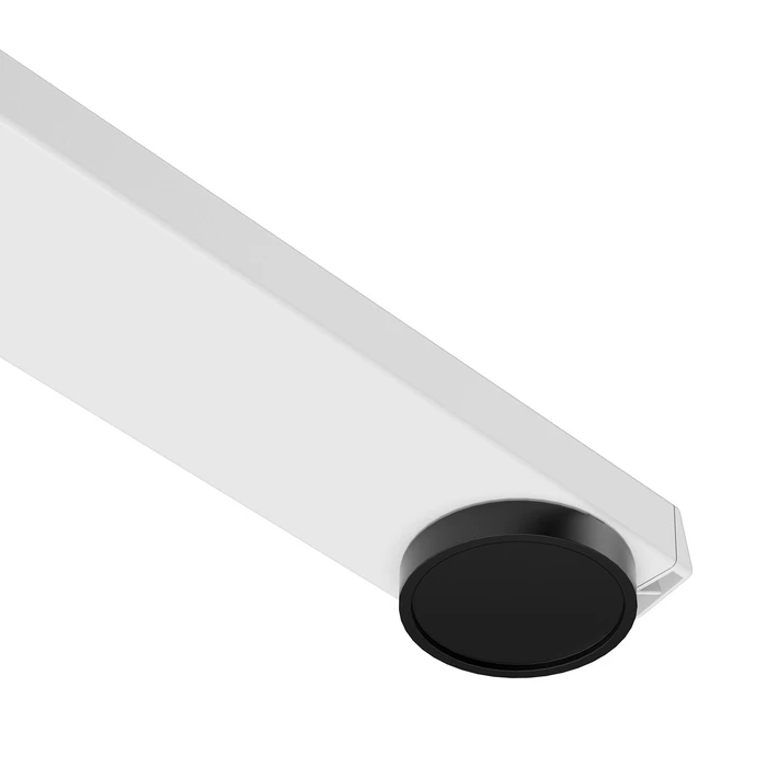 BRATECK ηλεκτρικό γραφείο S23-22R-B-WH ρυθμιζόμενο ύψος λευκό