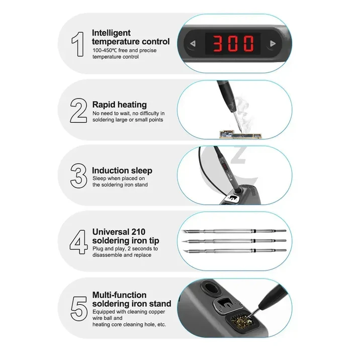 SUNSHINE Σταθμός Κόλλησης 210 Pro 110W