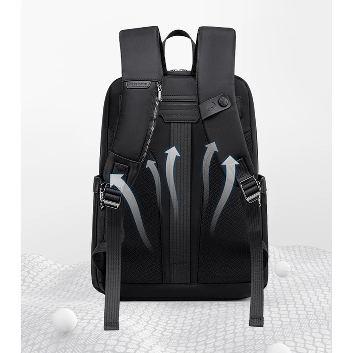 ARCTIC HUNTER Backpack B00811 with 15.6 inch Laptop Compartment 16.5L Black