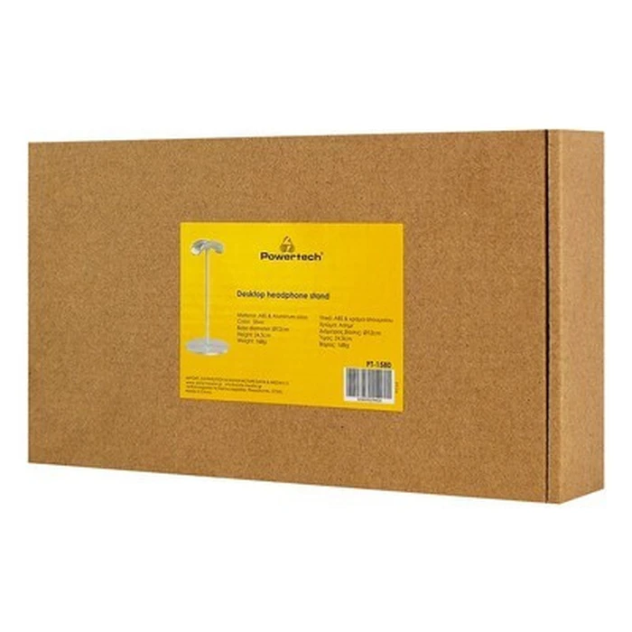 POWERTECH Headphone Stand PT-1580 Silver