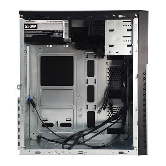 POWERTECH PC Case PT-1563 με 550W PSU ATX Midi μαύρο
