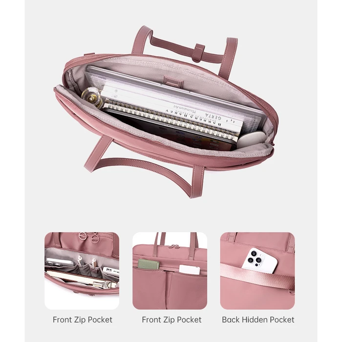 CHANTRIA Shoulder Bag for Laptop 15.6 inch 4L Black