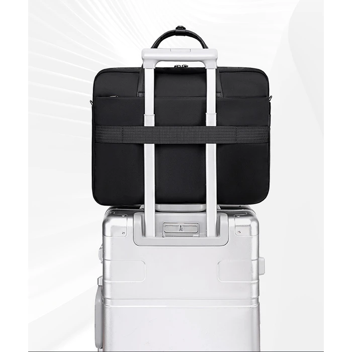 ARCTIC HUNTER Shoulder Bag GWB00848 with 15.6 inch Laptop Compartment 9L Black