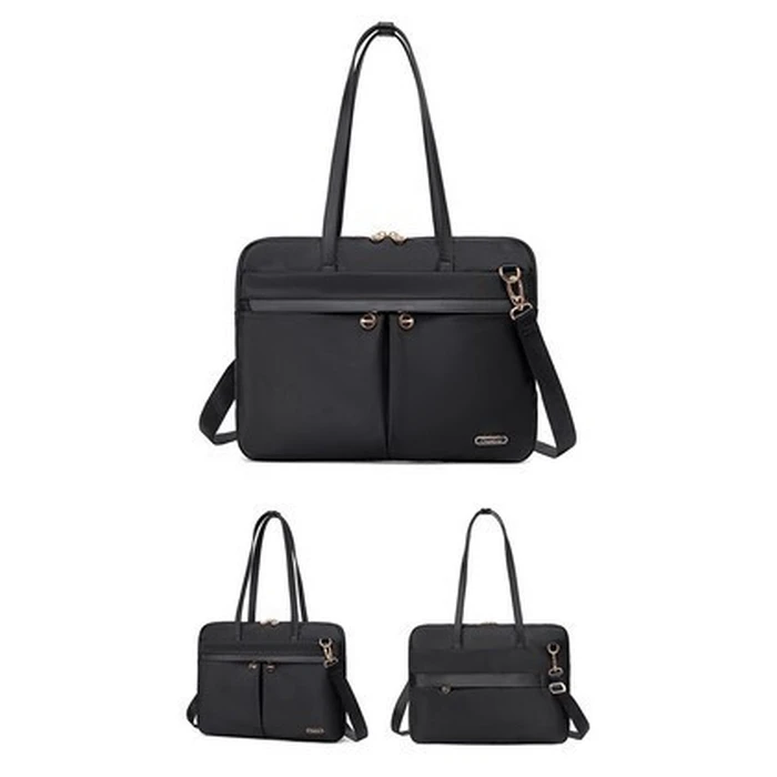 CHANTRIA Shoulder Bag for Laptop 15.6 inch 4L Black