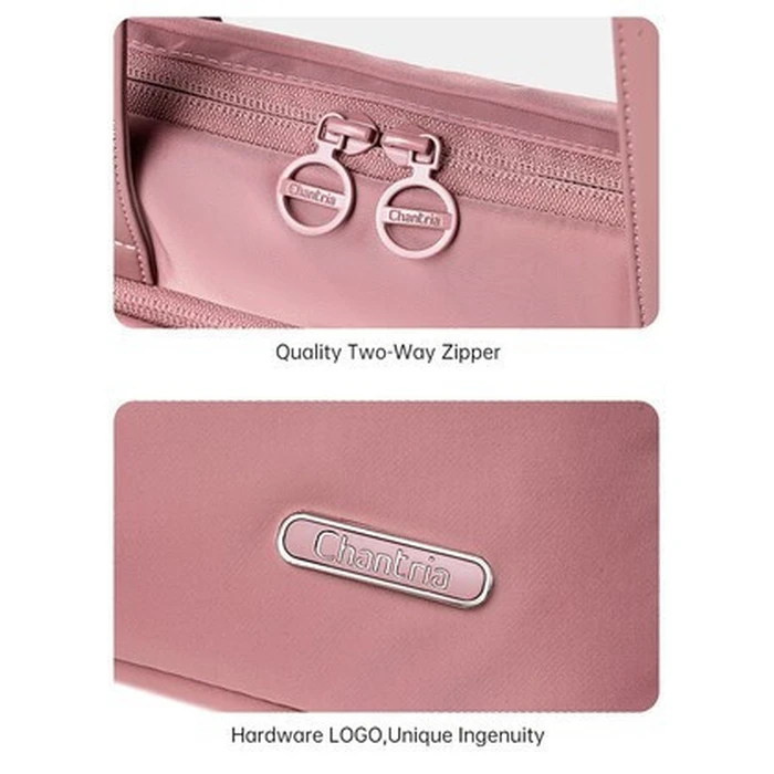 CHANTRIA Shoulder Bag for Laptop 15.6 inch 4L Black