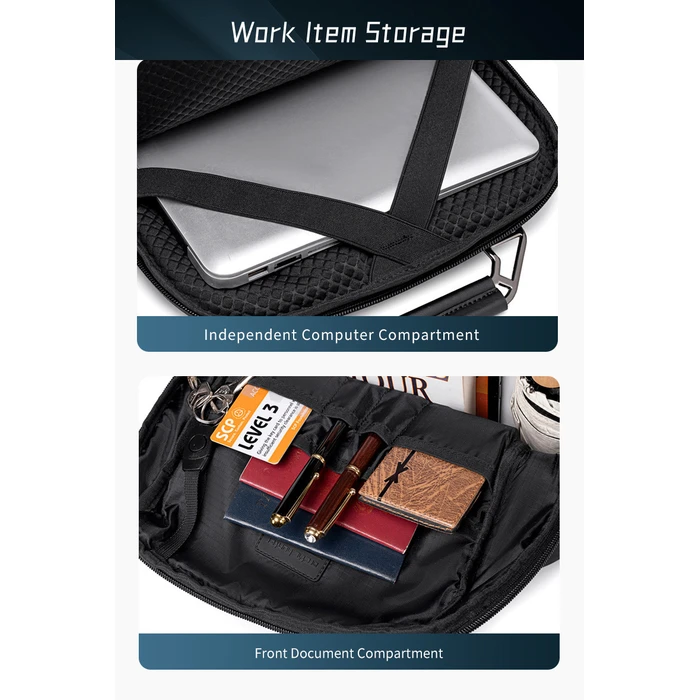 ARCTIC HUNTER Backpack B00915 with 15.6 inch laptop compartment 20L Black