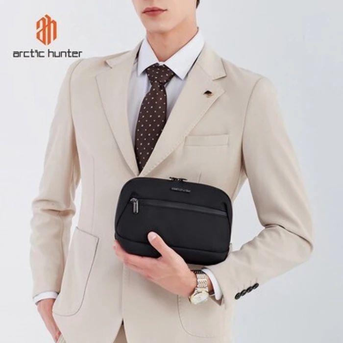 ARCTIC HUNTER Τσάντα Χειρός K00613 Μαύρη