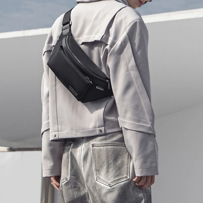 ARCTIC HUNTER Τσάντα Crossbody XB00837 3.5L Μαύρη