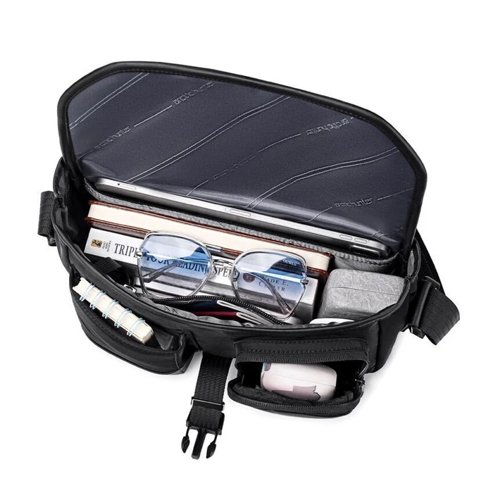 ARCTIC HUNTER τσάντα ώμου KB00827 μαύρη 6L