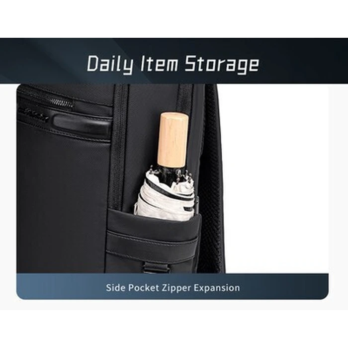 ARCTIC HUNTER Backpack B00872 with 15.6 inch Laptop Compartment 14.5L Black